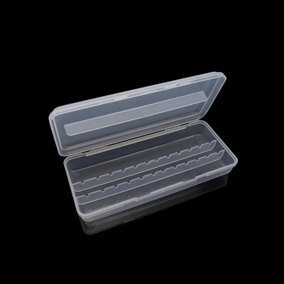 

Easy Nail 12 Slots Storage Box For Nail Drill Bit Files Holder Container Case Display Organizer Acrylic Manicure Tool