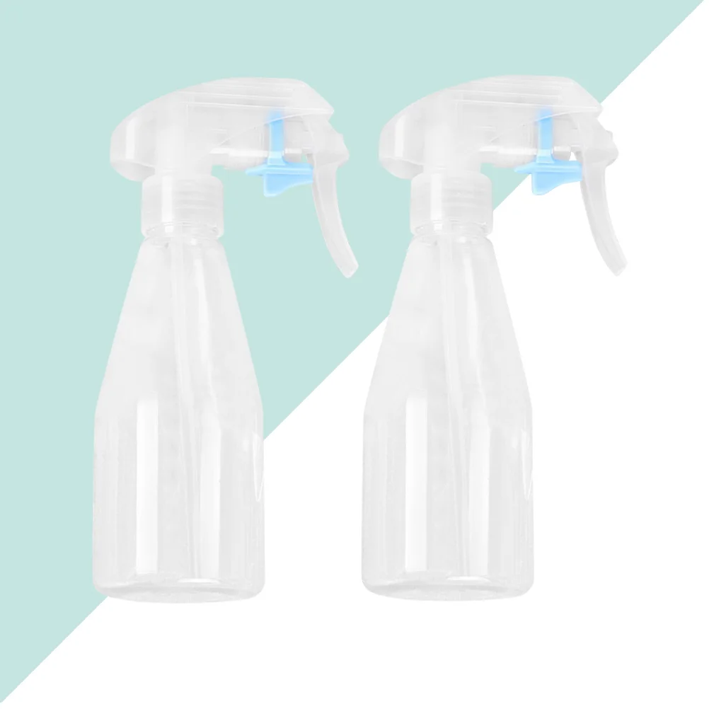 

2PCS 200ml Plastic Empty Watering Cans Hand Pressure Spray Bottles Small Sprayers for Home Garden Hairdressing