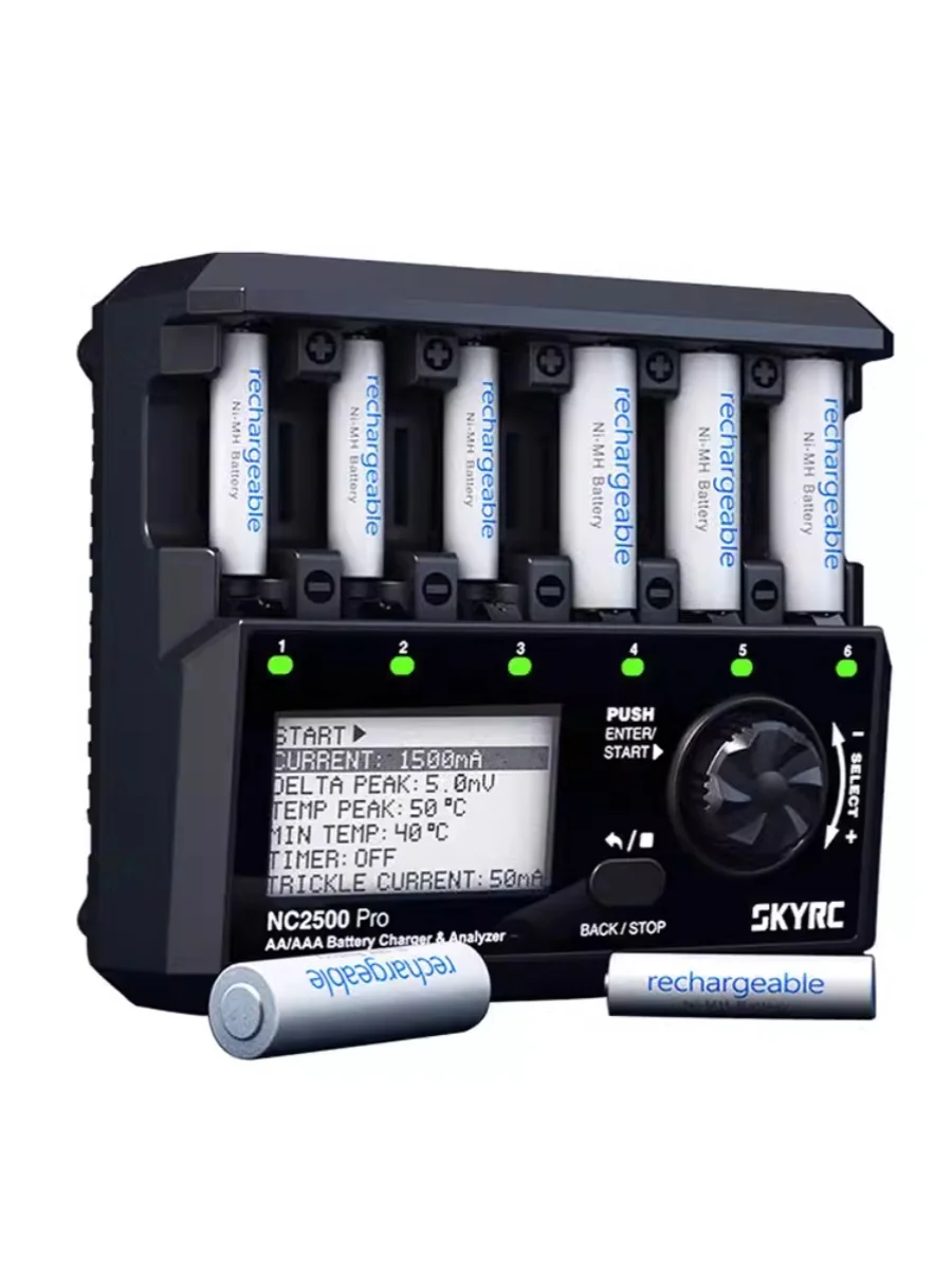 Зарядное устройство SkyRC NC2500 Pro с ЖК-дисплеем и поддержкой QC3.0