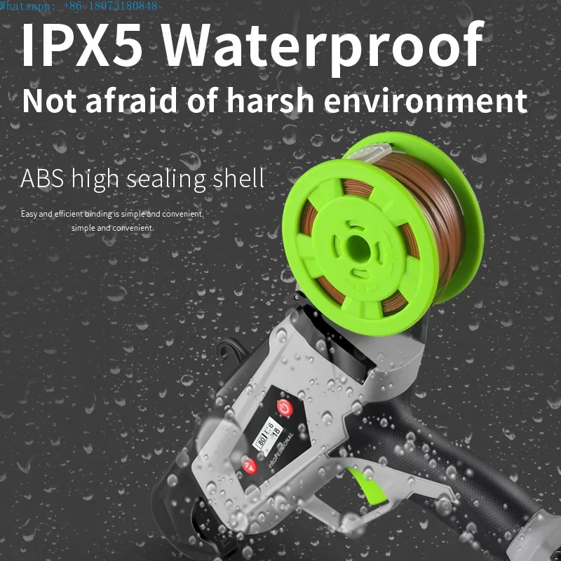 Автоматический садовый инструмент для подвязки виноградной лозы