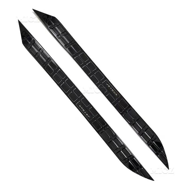 

Для Chery Jetour T2 2023 2024 2025 аксессуары для стайлинга автомобилей порог педаль протектор наклейки из углеродного волокна