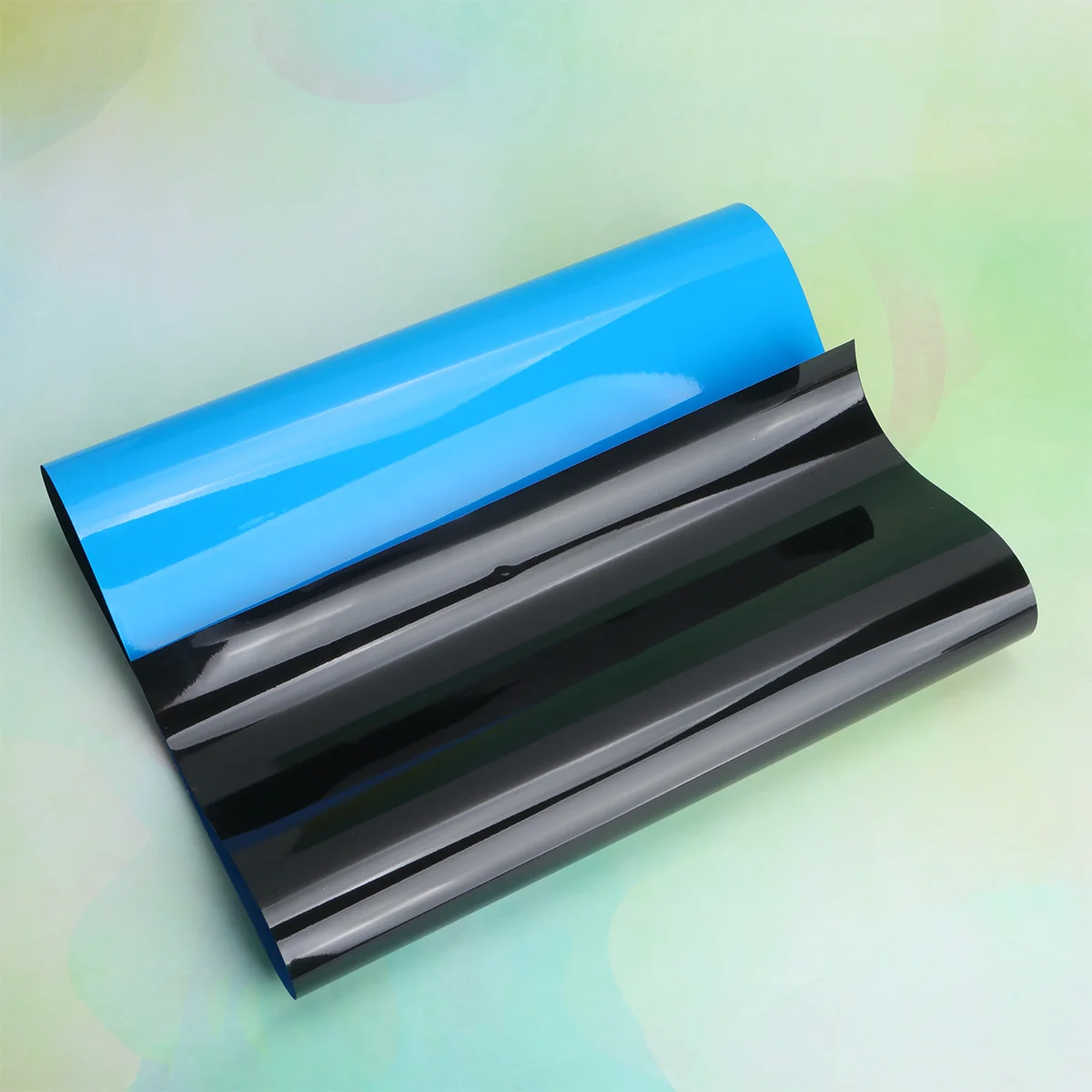 

30 X52cm Aquarium Backgrounds Black Container Blue 10 Gallon Tank 20 Color Stickers Fish Tanks Wall Paper