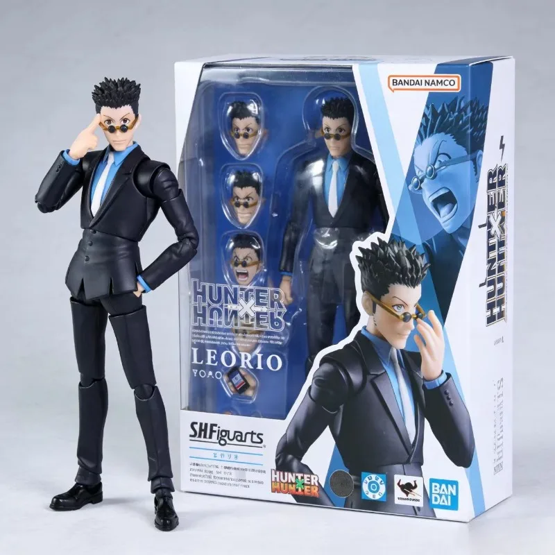 Фото В наличии: Фигурка Bandai S.H.Figuarts Hunter x Hunter Леорио Паладинайт, подарок для мальчиков, коллекционная вещь №1