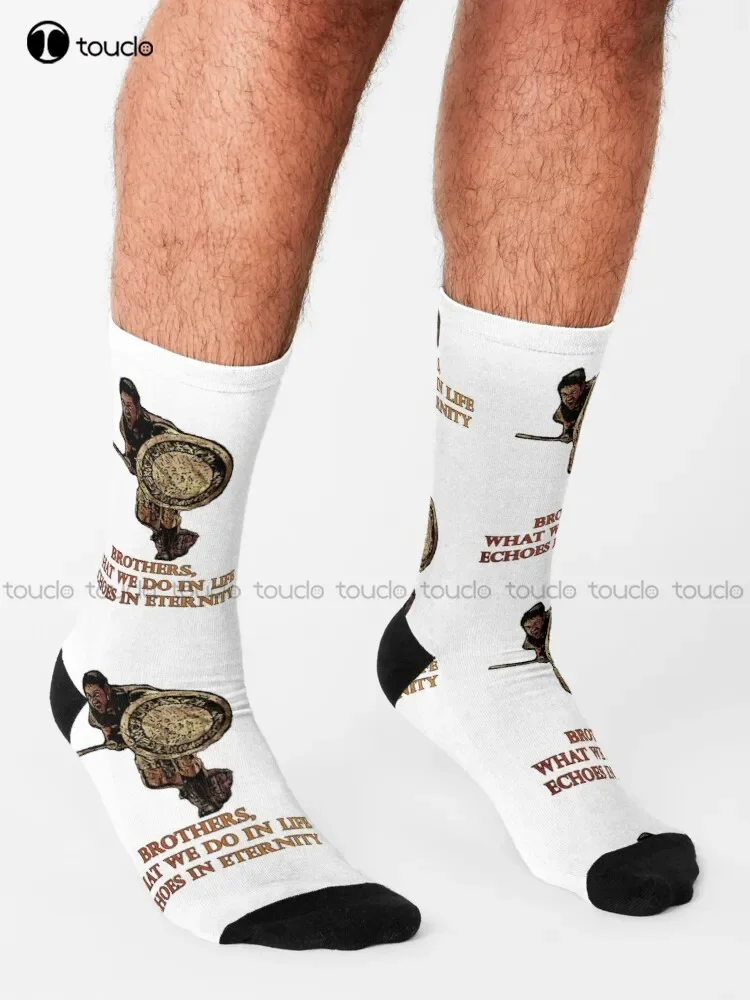 Носки Maximus Quote Gladiator Tribute желтые носки высокого качества милые элегантные