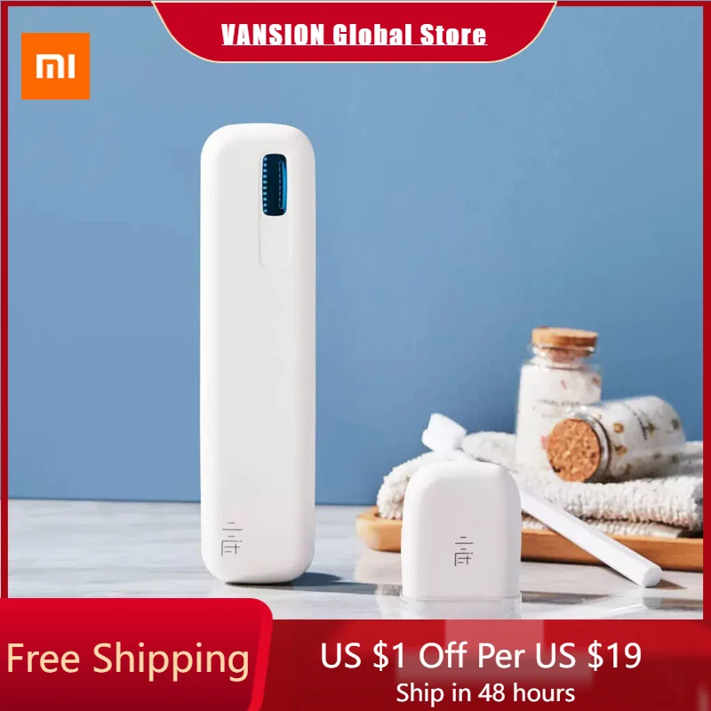

Xiaomi mijia xiaoda Travel Ultraviolet Disinfection USB Rechargeable Toothbrush UVC package Sterilizer Box from Xiaomi