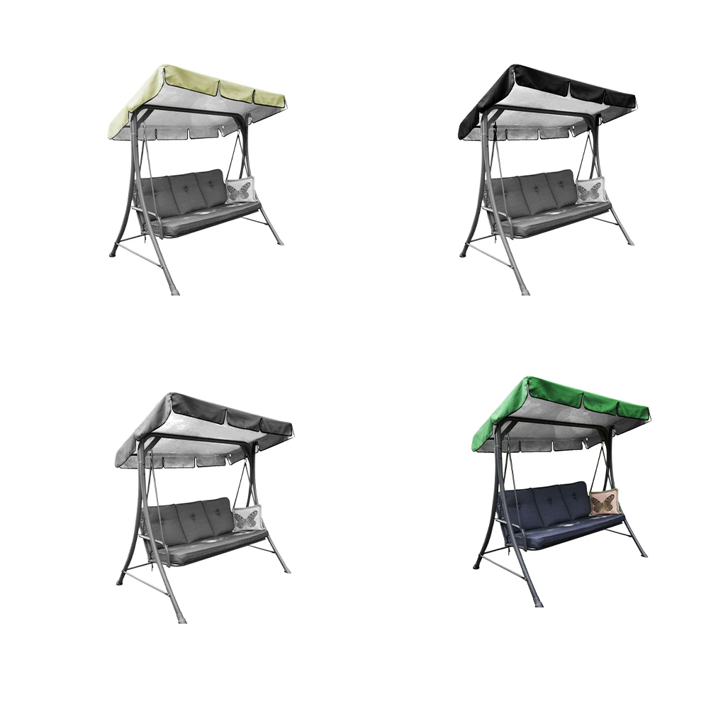 Top Cover Sunshade Component Roof Fitting Park Garden Waterproof Covers Hammock Accessories Green Type A
