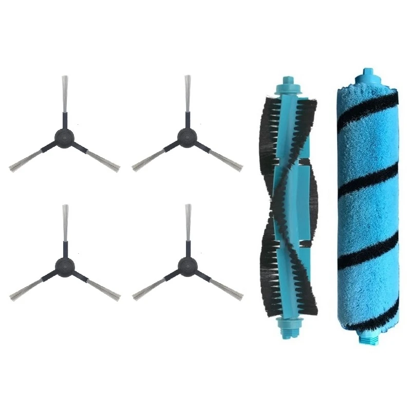 

Main Brush Side Brush Kit For Cecotec Conga 3490 4090 5090 For Viomi V2 Pro Sweeping Mopping Robot Vacuum Cleaner Parts