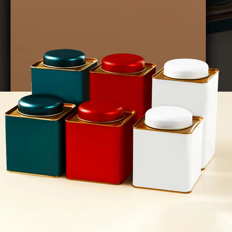 

Tea Caddy Organizer with Large Capacity and Classic Design, Tea Container Perfect Gift for Tea Lover
