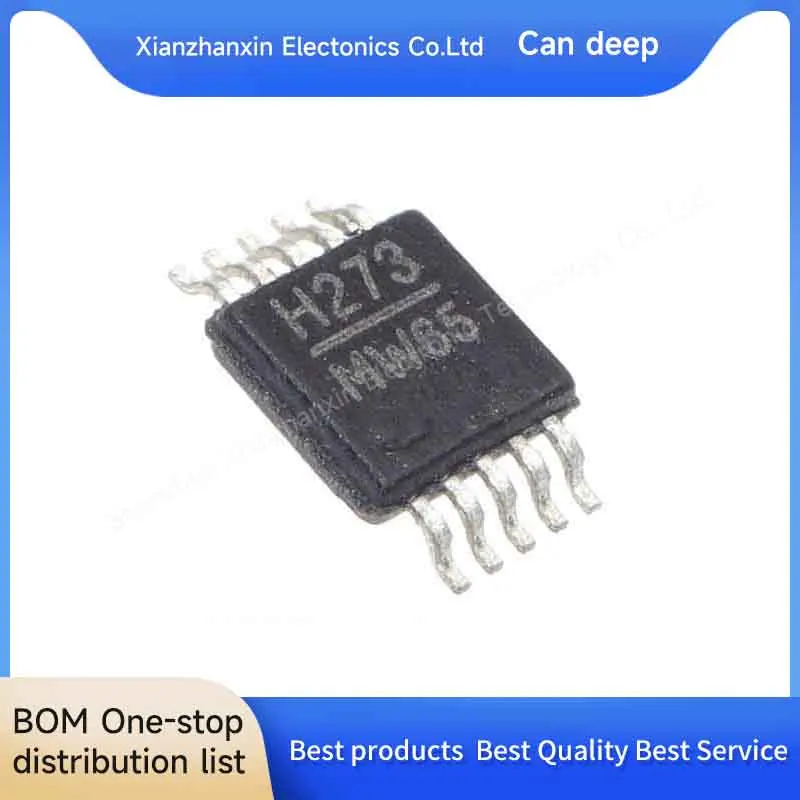 1 ~ 5 шт./лот HMC273MS10G MSOP10 трафаретная печать H273 цифровой контрольный аттенюатор Новый и оригинальный