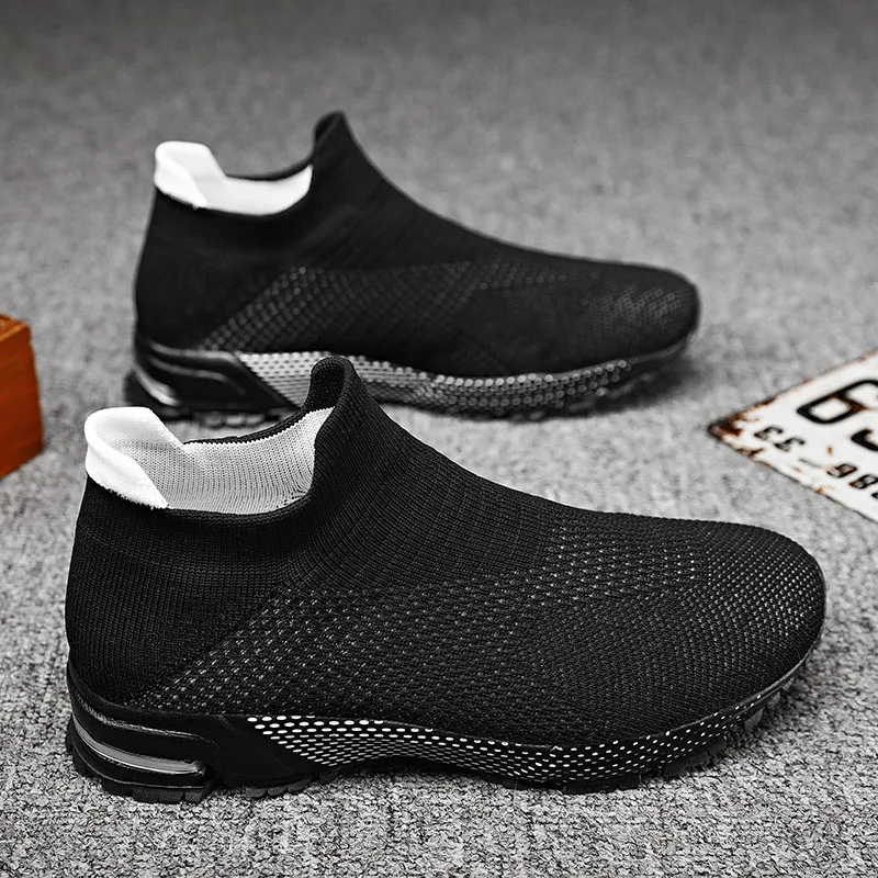 Man Sneakers Slip on Walking Shoes Outdoor Casual Trainers Male Tennis Zapatos Hombre