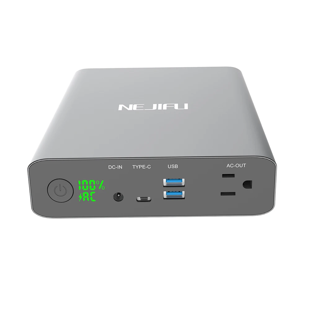 Блок питания переменного тока для ноутбука инвертор 60000 мАч большая батарея Macbook