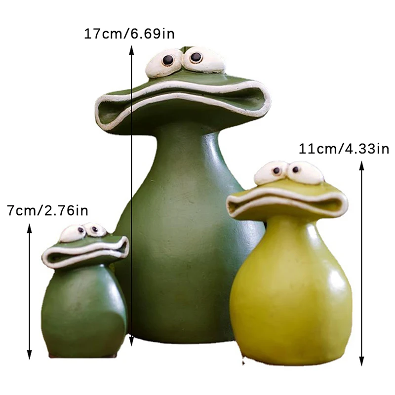 Новинка большая лягушка из смолы ремесла украшения для дома сада лягушки