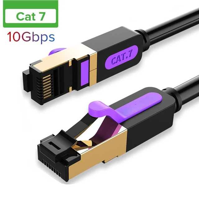 

Cat8 Ethernet Cable SSTP 40Gbps Super Speed Cat 8/7 RJ45 Network Lan Patch Cord for Router Modem PC RJ 45 Ethernet Cable