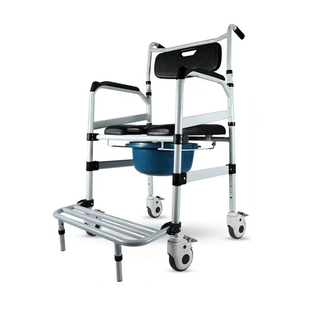 Стул-горшок на колесиках для пожилых беременных женщин стул ванной инвалидов