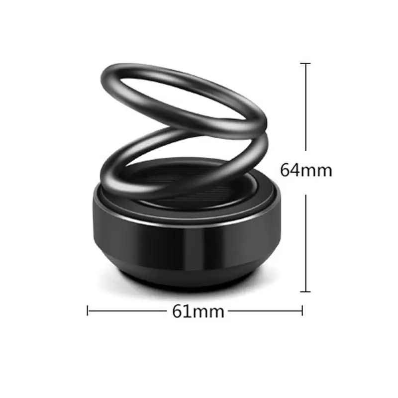 Автомобильный подвесной вращающийся ароматерапия на солнечной энергии двойное