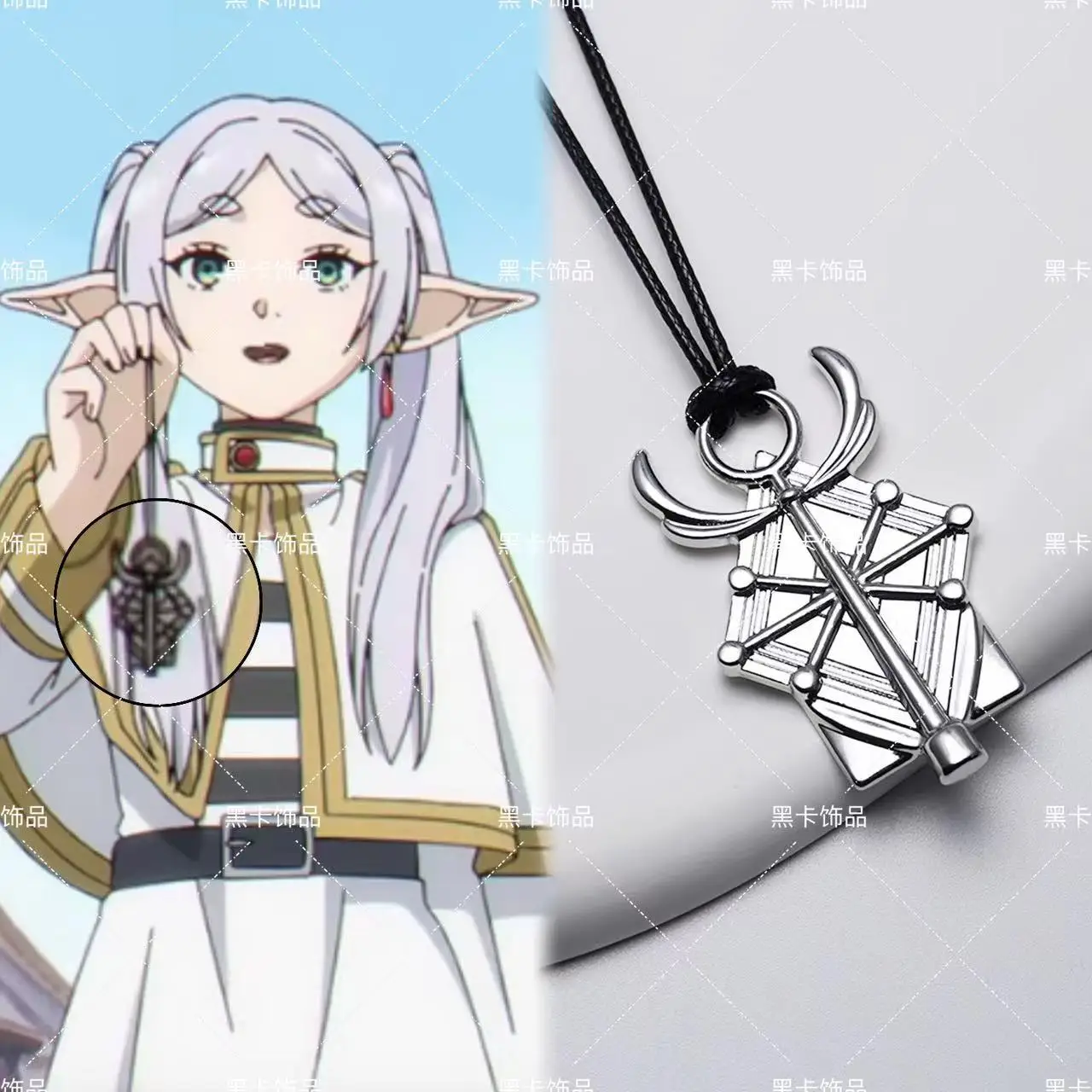 Модный эльфийский аниме Frieren периферийные устройства сертификат Святого