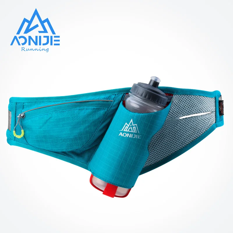 AONIJIE E849 New Marathon Jogging Cycling Running Hydration Belt Waist Bag Pouch Fanny Pack Phone Holder For 600ml Water Bottle