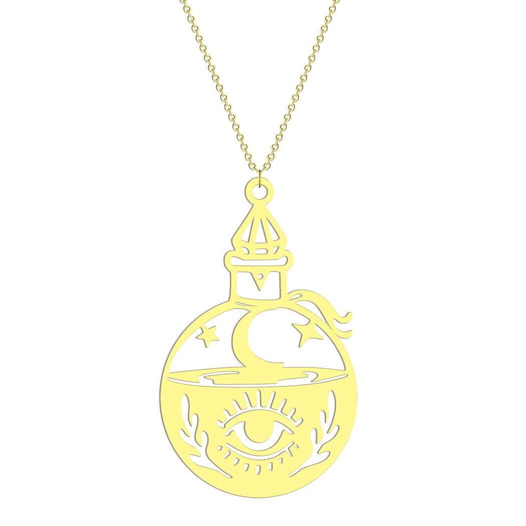 Cxwind подвеска в виде волшебной бутылки из нержавеющей стали таинственное