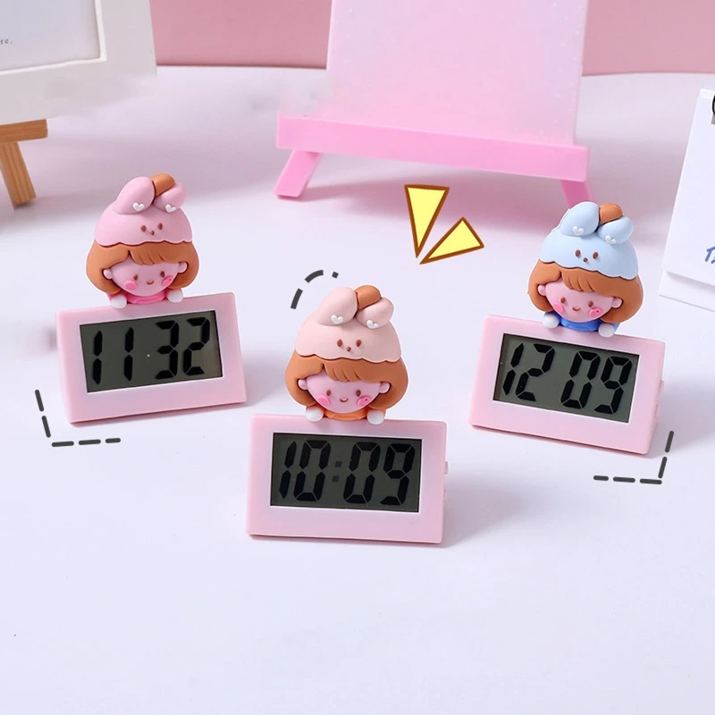 

Цифровые кухонные Таймеры для приготовления пищи душ учебный Секундомер Будильник в форме аниме электронный таймер обратного отсчета врем...