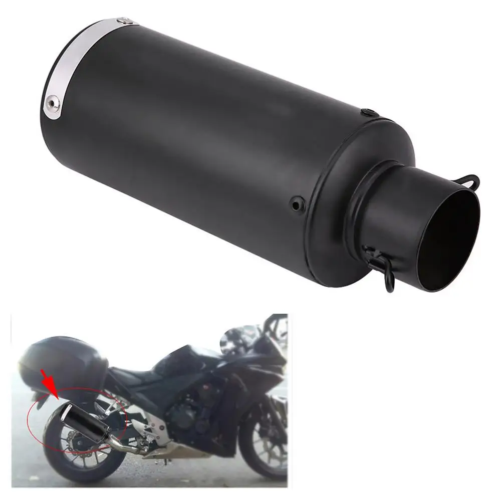 

51MM Universal Stainless Motorcycle For bws PCX125 Z800 Z900 R6 Exhaust Muffler Escape Moto Dirt Bike Scooter Exhaust DB killer