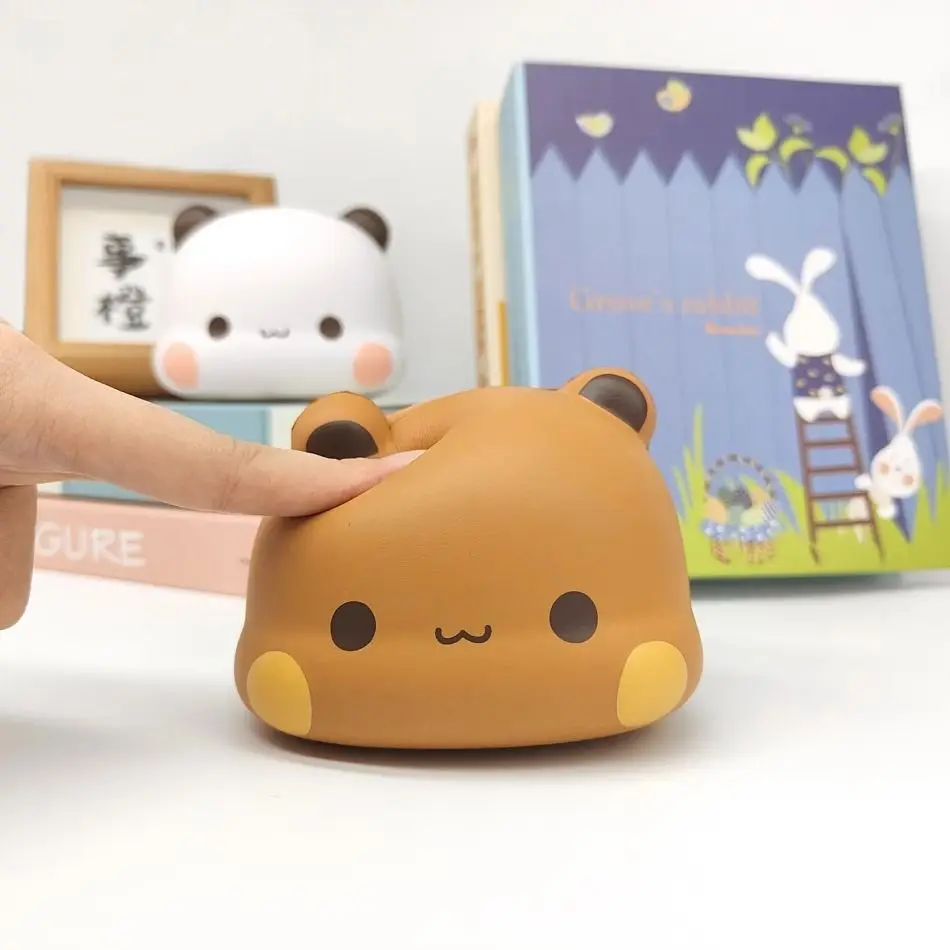 Kawaii Bubu Dudu сжимаемая сжималка симпатичная кукла медленное снятие стресса