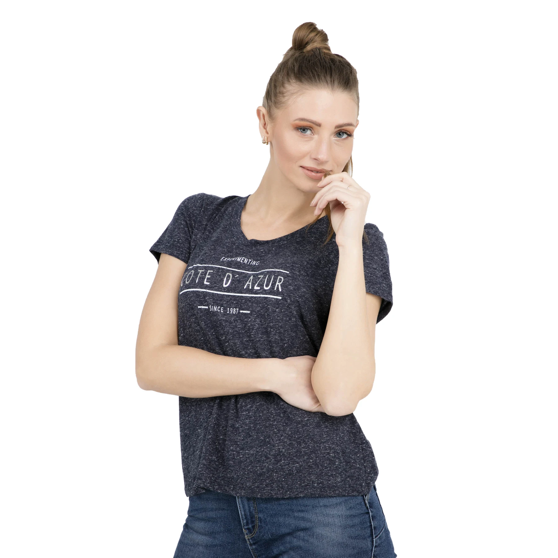 Женская футболка VERO FASHION VMCOTE DIANA SS BALL BOX 10210573|Футболки| |