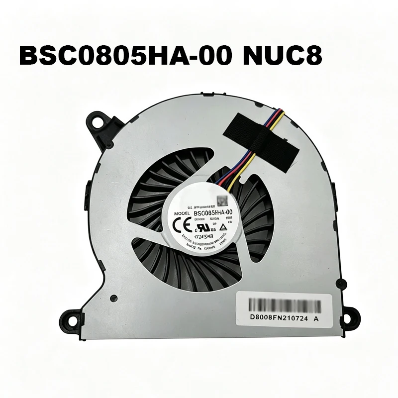 Фото Вентилятор охлаждения процессора для Intel NUC6 KSB0605HB NUC8 NUC10 NS65B01, мини-ПК, 4-контактный PWM. №2