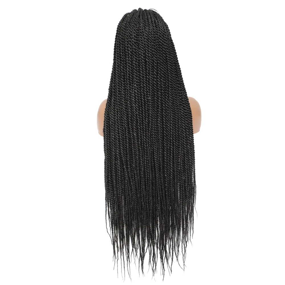 X-TRESS синтетические плетеные парики на полной сетке для черных женщин 32 дюйма - Фото №1
