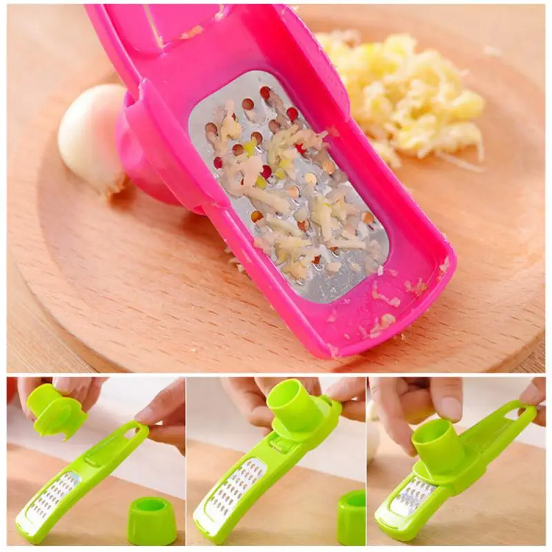 

Candy Color Multi-functional Ginger Garlic Grinding Tool Grater Planer Slicer Cutter Cooking Tool Utensil Kitchen Accessories