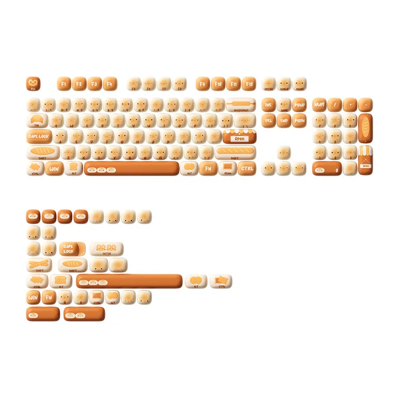 Клавиатура Mantou Paradise 138key Mog Cherry Profile Pbt горячая сублимация механическая клавиатура