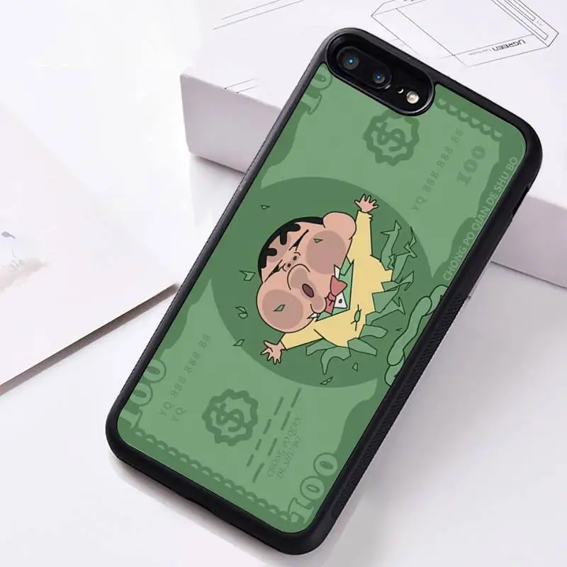 

Cute cartoon Crayon Shin-chan cash Phone Case Rubber For iphone 12 11 Pro Max Mini XS Max 8 7 6 6S Plus X 5S SE 2020 XR cover