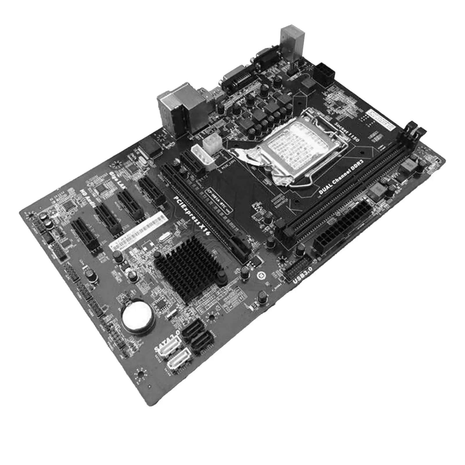 Материнская плата H81P, разноцветная проекционная плата 1150 DDR3 SDRAM ATX Intel H81 Pro ETH, материнская плата для майнинга