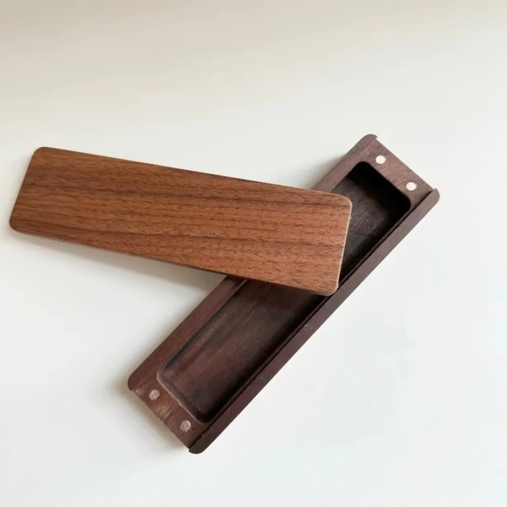 

Коробка для усов кошек из орехового дерева