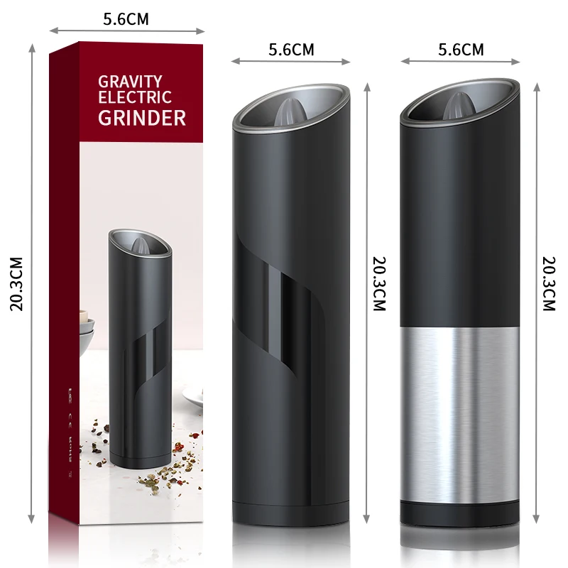 Гравитационная электрическая мельница для соли и перца фотошлифовальная машина