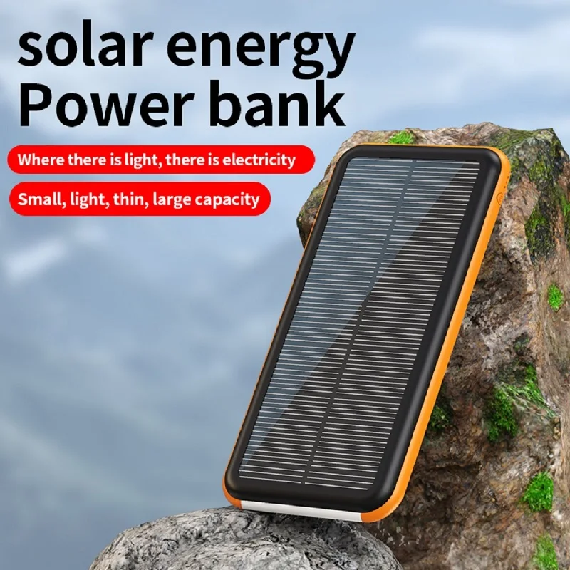 Солнечная батарея Powerbank запасная портативный зарядный аккумулятор большой