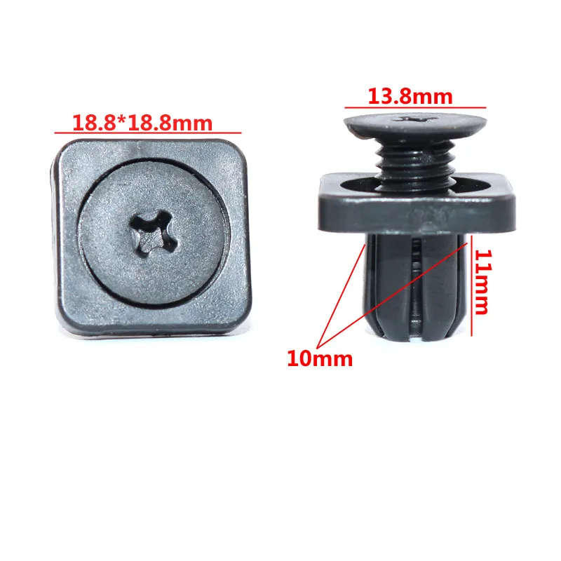 Автомобильная защита шасси двигателя, квадратный винтовой зажим для Honda CRV Civic XRV City Vezel Spirior ELYSION Odyssey Fit Accord