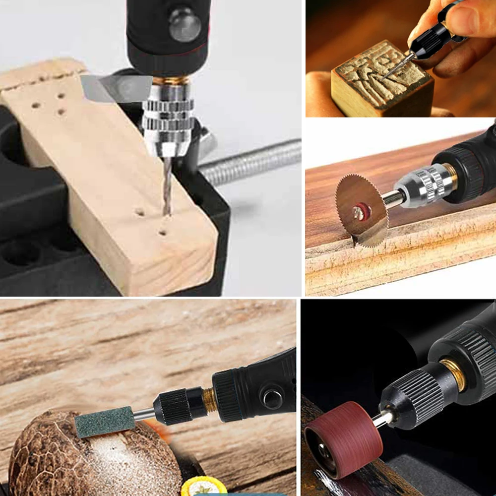 Беспроводной вращающийся USB-инструмент, мини-дрель для работ по дереву и гравировки (art.: 3920bee54d404) - 3920bee54d404