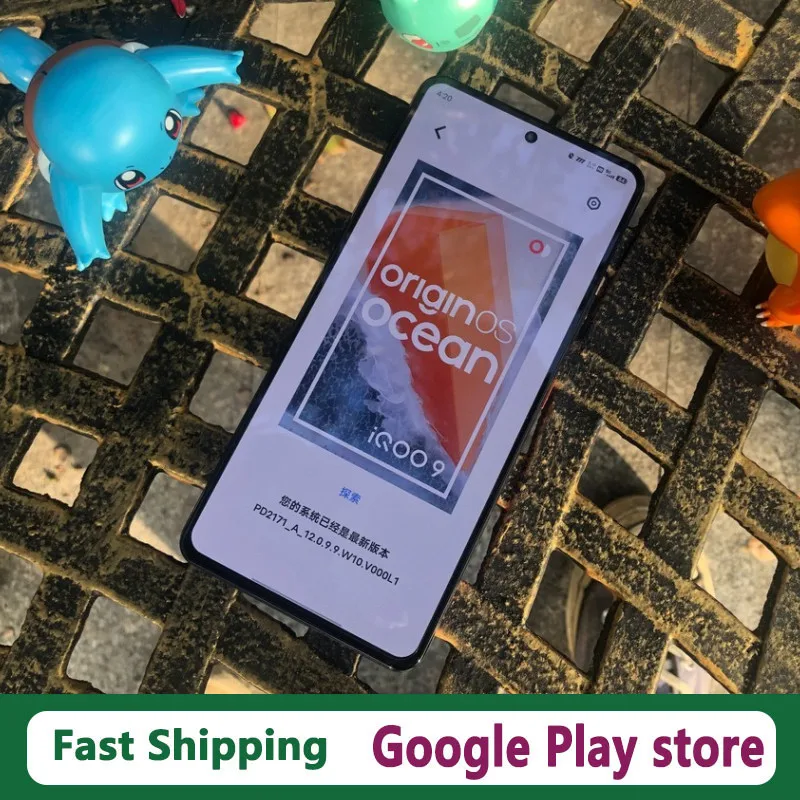 Original Vivo Iqoo 9 5G Mobile Phone 6.78" AMOLED 120HZ 120W Super Charger 50.0MP Camera Snapdragon 8 Gen 1 Android 12.0 Face ID |