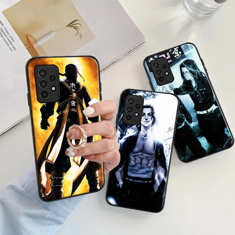 

Japanese Anime Tokyo Revengers Phone Case For Samsung Galaxy A11 A21S A31 A32 A41 A42 A51 A52 A71 A72 Soft silicone Cover Fundas