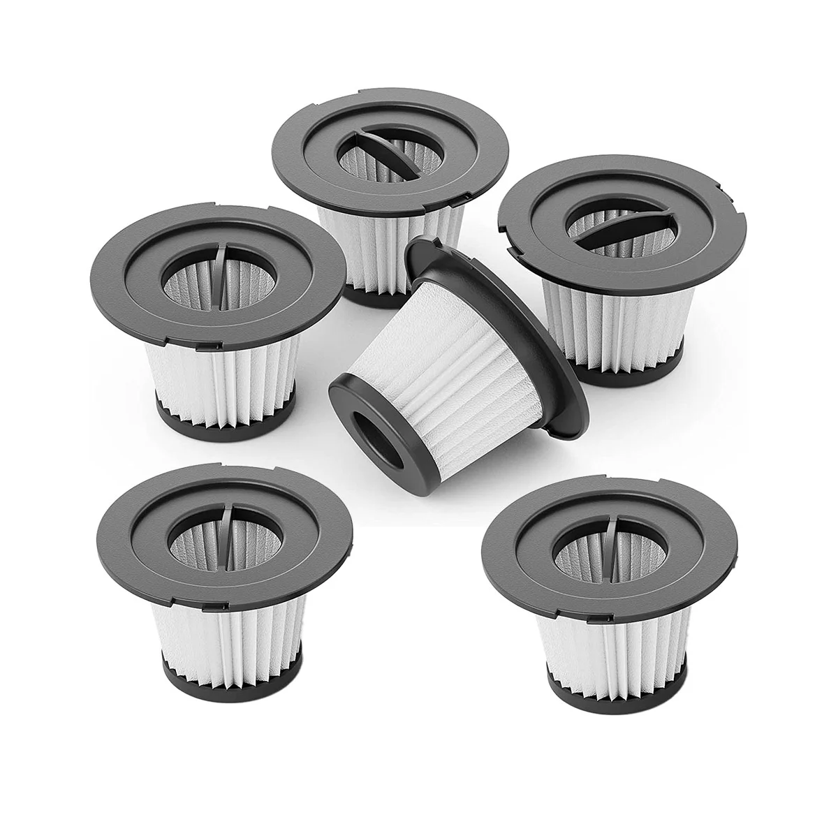 

6PCS HEPA Filter Replacement for ORFELD Cordless Vacuum Cleaner