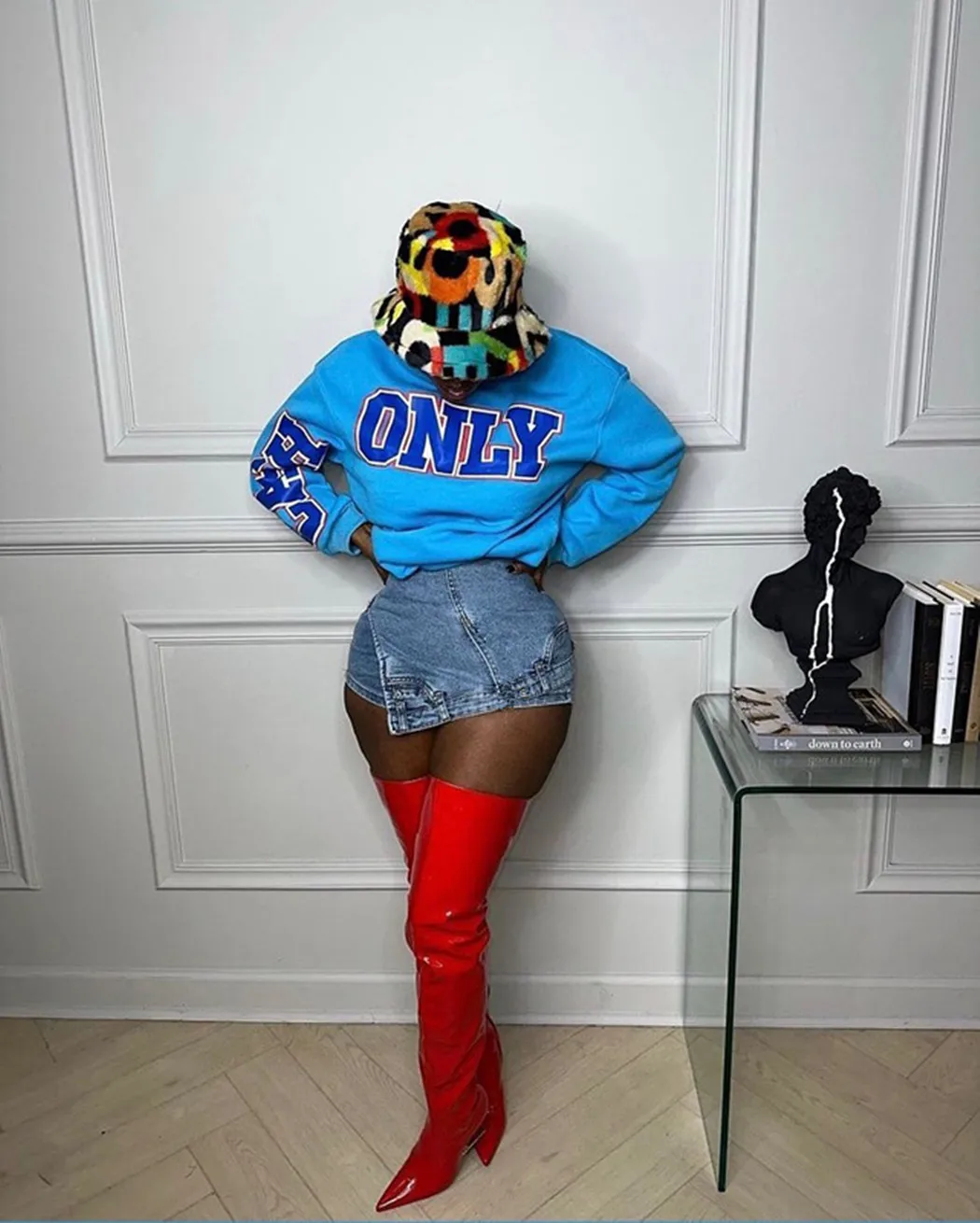 Women Fashion Stretch Denim Mini Skirt Pocket Front Asymmetrical 2023 Streetwear INS Vintage Short Y2k Jeans