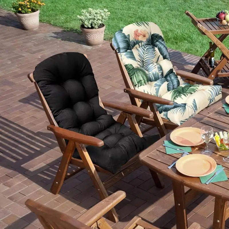 

Подушка для кресла Adirondack, водонепроницаемая, расслабляющая, устойчивая к атмосферным воздействиям, складная подушка-качалка, садовая подуш...