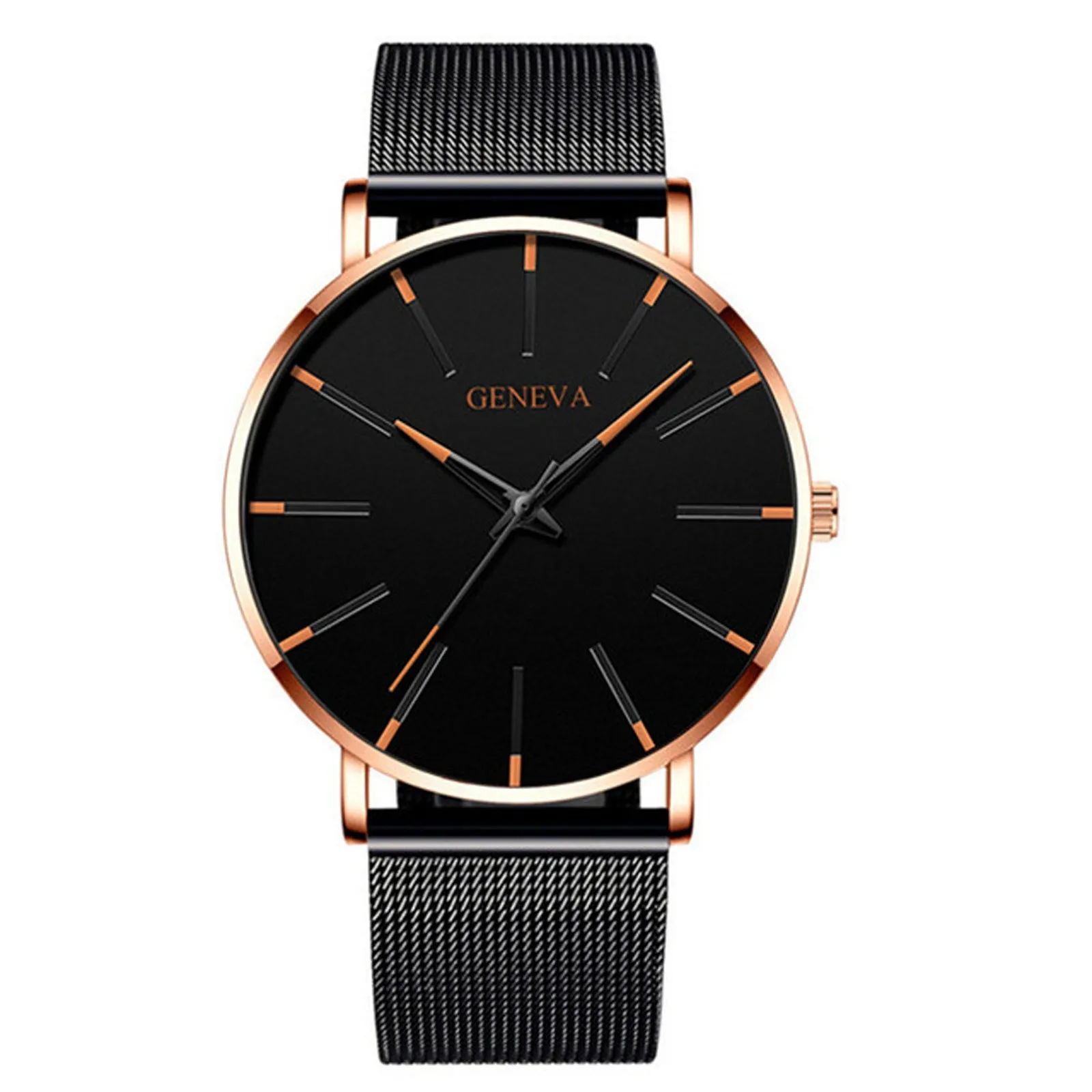 2022 Minimalist Men's Fashion Ultra Thin Watches Simple Men Business Stainless Steel Mesh Belt Quartz Watch relogio masculino 3 2022 Minimalist Men's Fashion Ultra Thin Watches Simple Men Business Stainless Steel Mesh Belt Quartz Watch relogio masculino 3