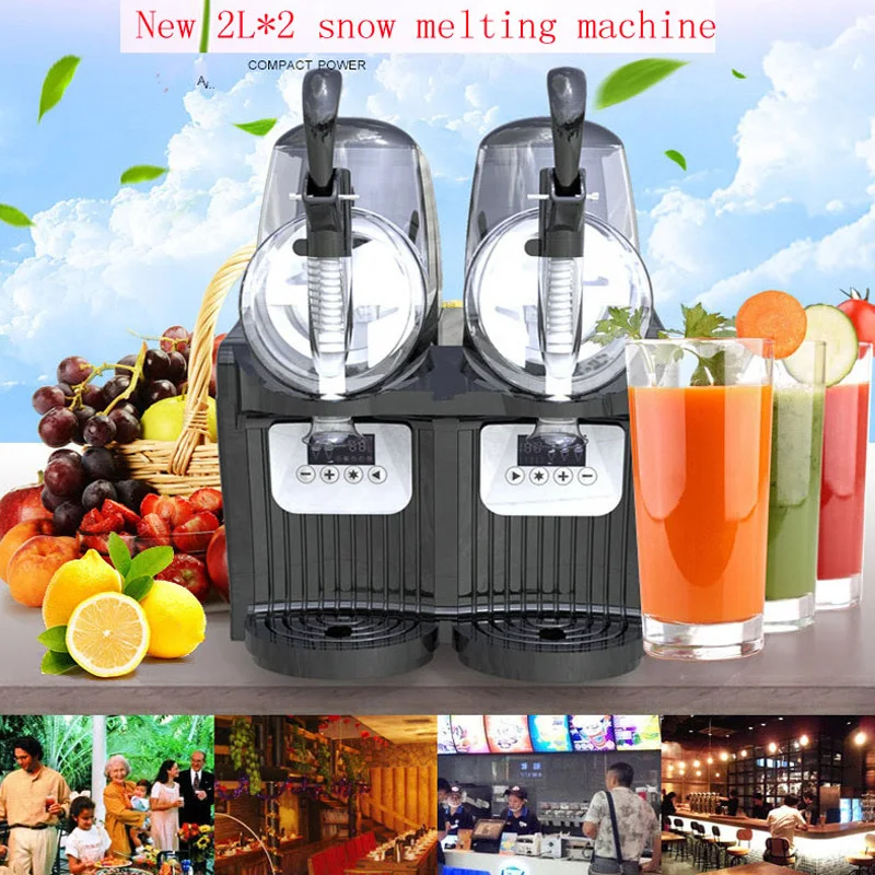 

Dual Slot 300W Snow Melting Machine, Commercial Granta Ice And Sand Machine