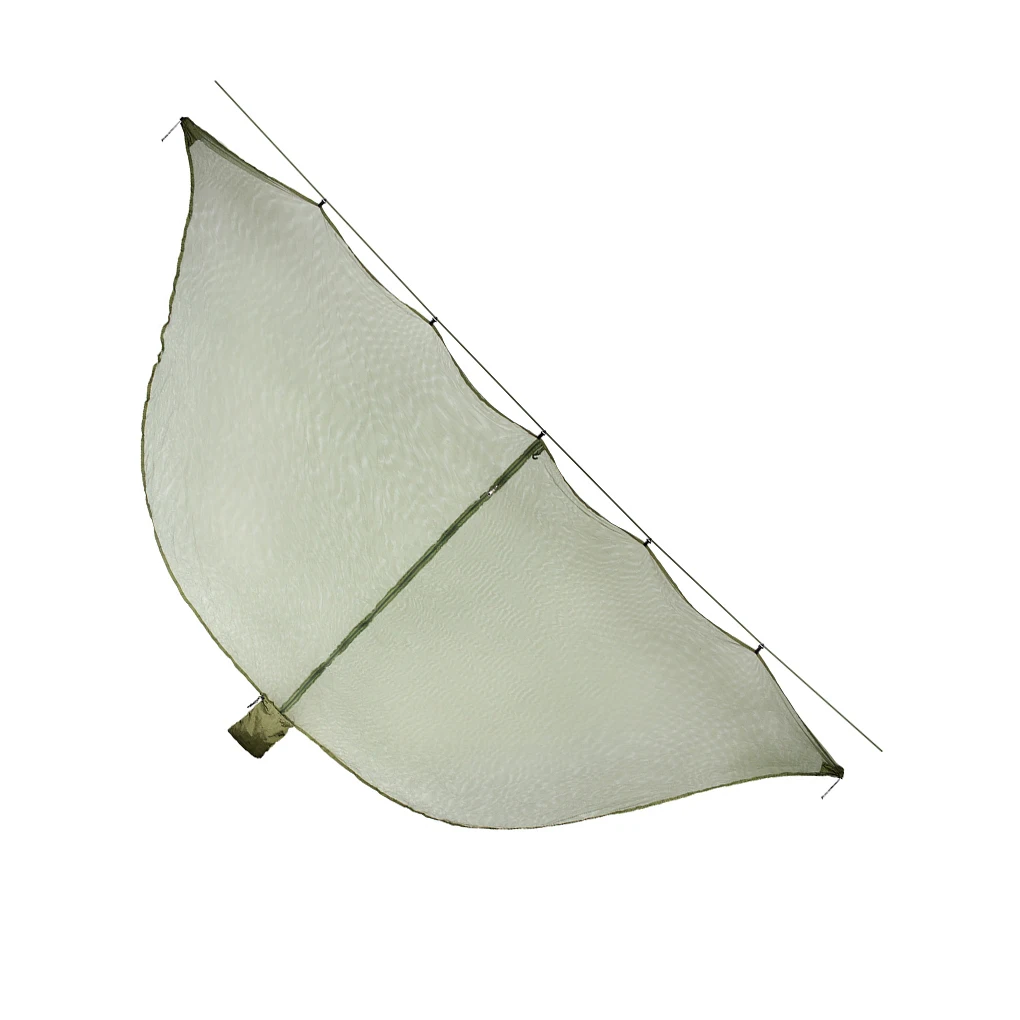 

Outdoor Hammock Mosquito Net Separated Zipper Bug Cover Camping Yard