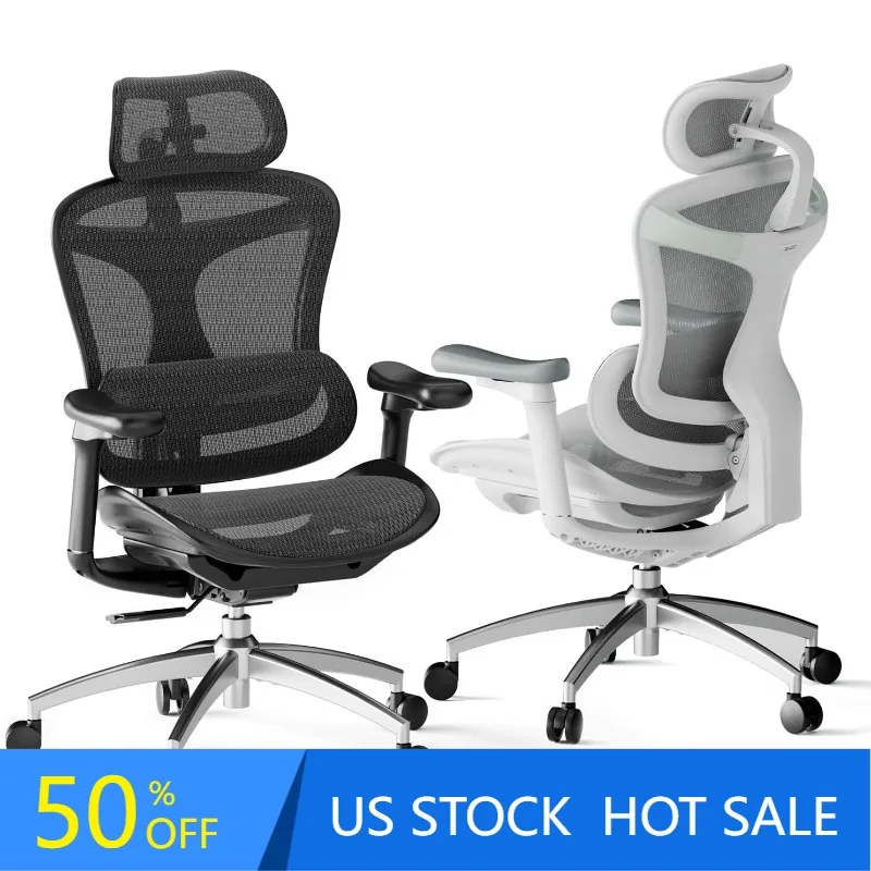 

SIHOO Doro C300 Ergonomic Office Chair with Ultra Soft 3D Armrests, Dynamic Lumbar Support for Home Office Chair