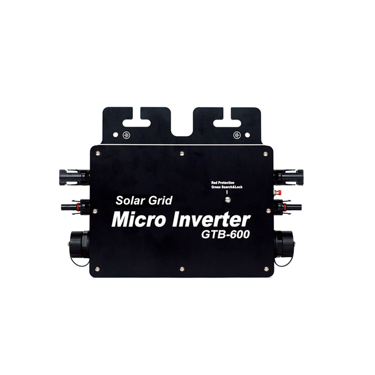 

Mini Inverter Grid Tie Pure Sine Wave on Grid Mini Solar Inverter 220V WiFi Network Connection IP65 Waterproof(600W)
