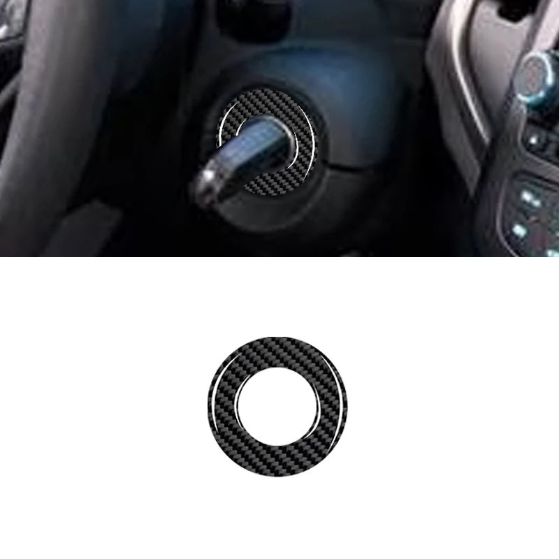 Для Chevrolet Sonic 2012 2013 2014 2015 2016 углеродное волокно/ПВХ салон автомобиля кольцо для