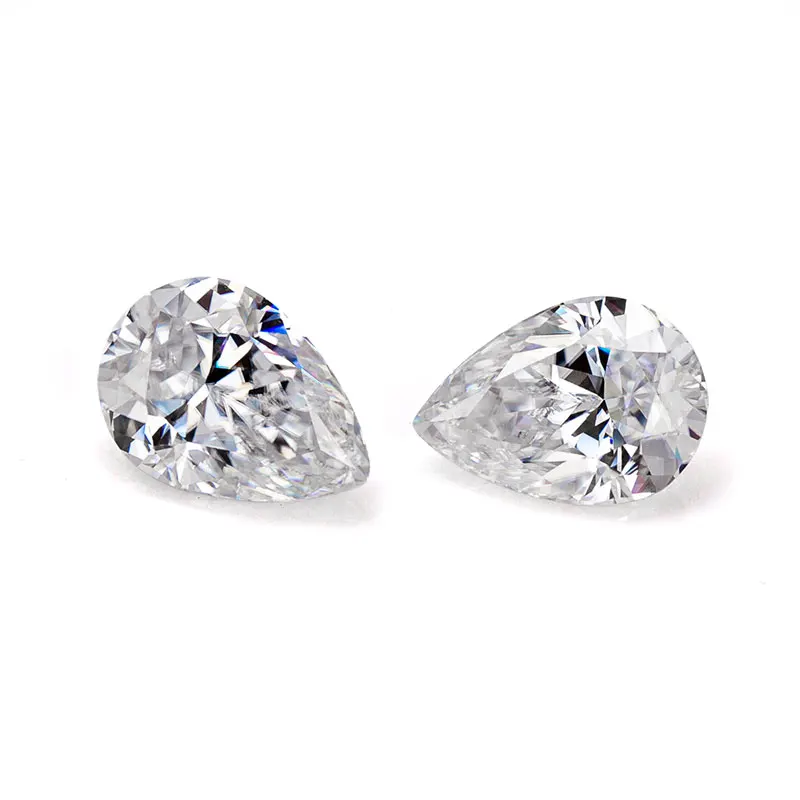 2022 HOT SALE Moissanite D VVS1 Hot Sale Pear Brilliant Cut Factory Price Loose HOLYCOMESupplier GRA Grobal |