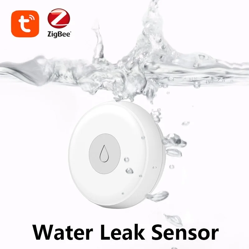 

Tuya ZigBee Smart Home Water Sensor Leak Detector Flood Water Leakage Alarm Works with Tuya Zigbee Hub